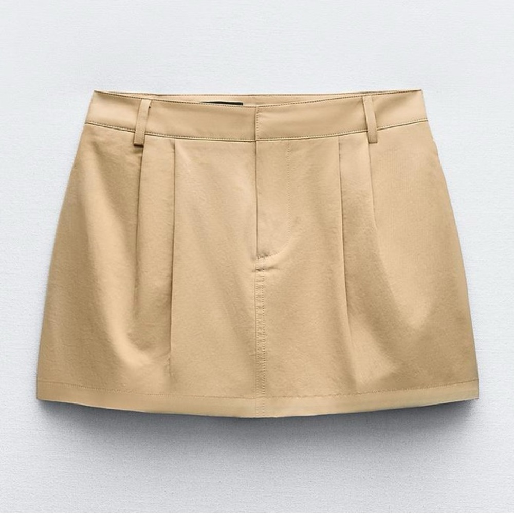 Zara Pleated Mini Skirt